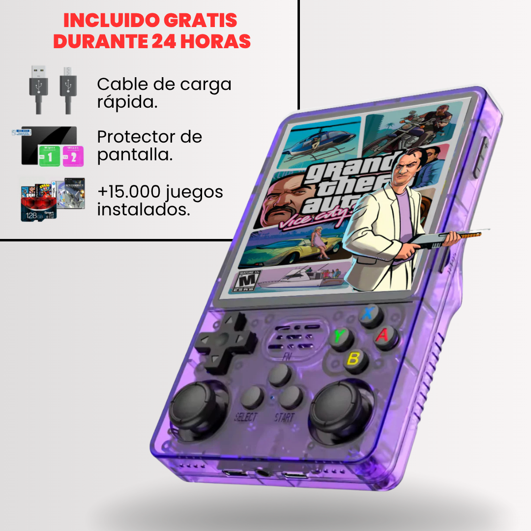 RETRO GAME-BOX. Todos los juegos más míticos de los 00´s, en una misma consola.